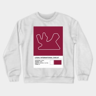 Losail International Circuit [info] Crewneck Sweatshirt